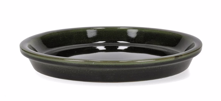 K&C ceramic saucer D28 green