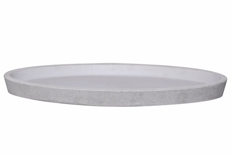 Joel planter saucer L69x35 grey