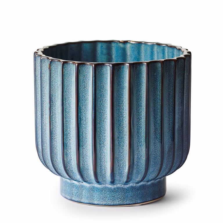 Zara pot D15 blue