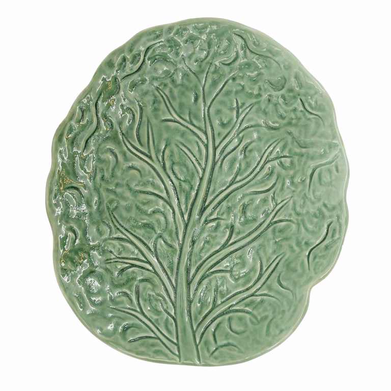 Verde plate 26x23 green