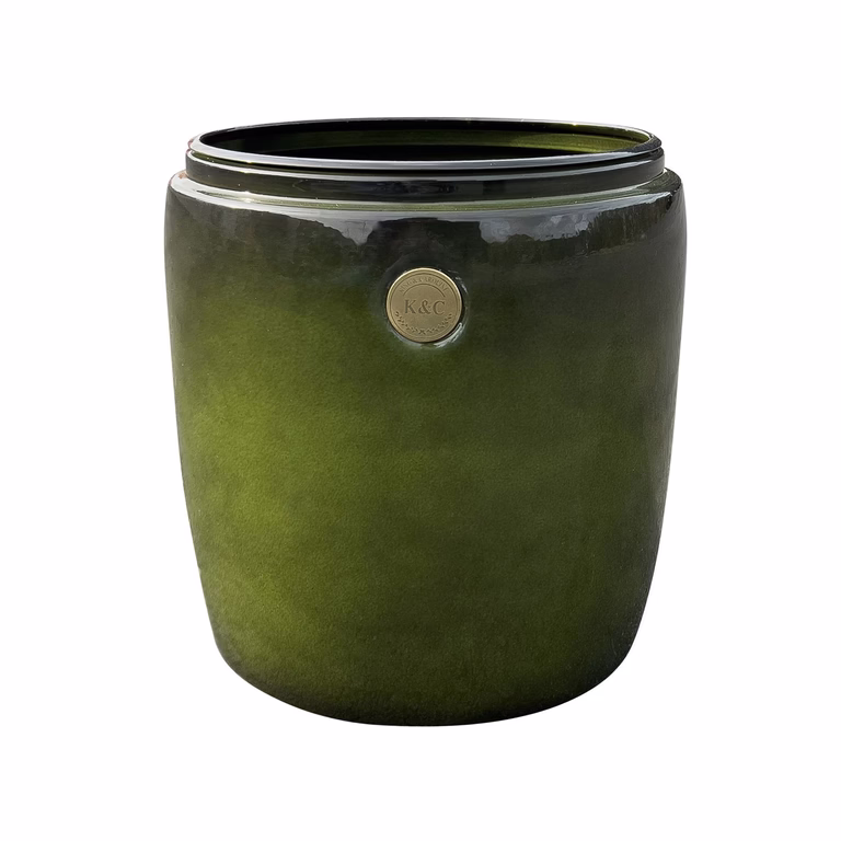 K&C metal pot D25 green