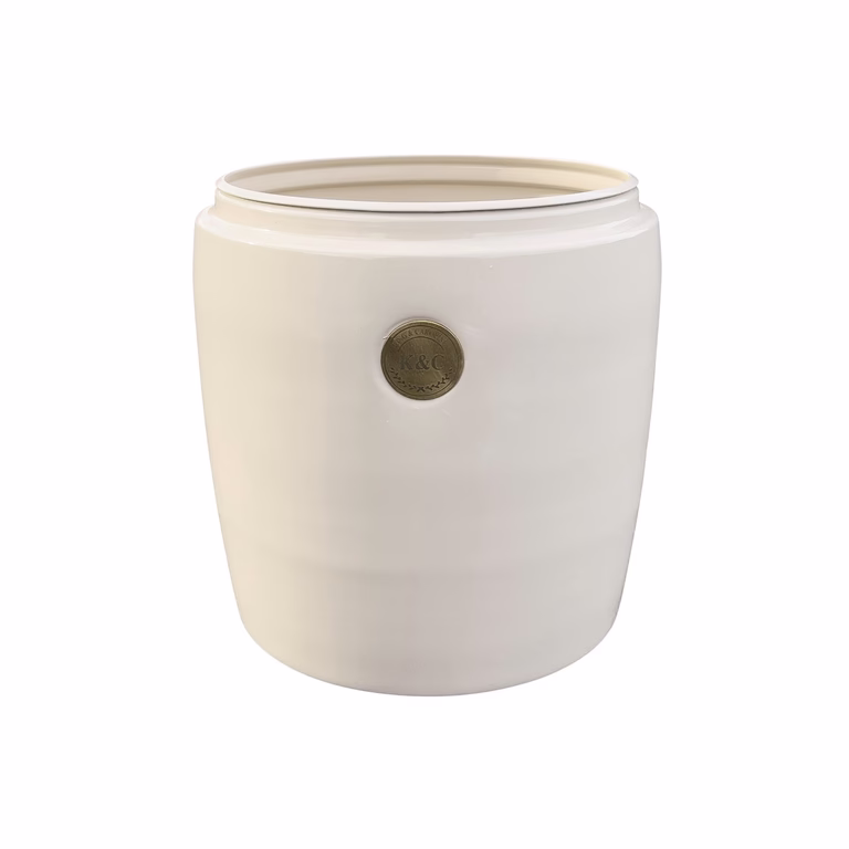 K&C metal pot D20 beige