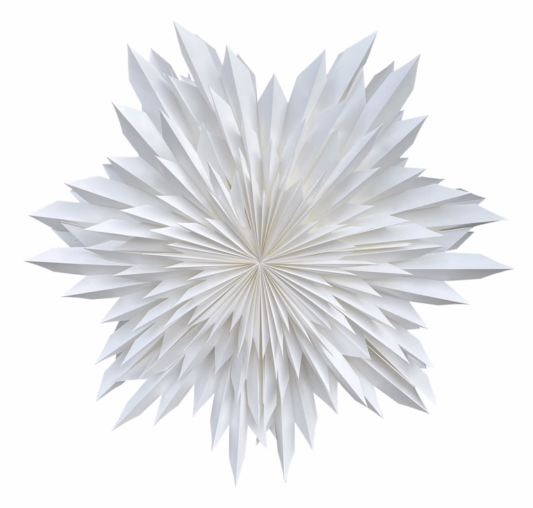 Adventsstjerne Snowflake