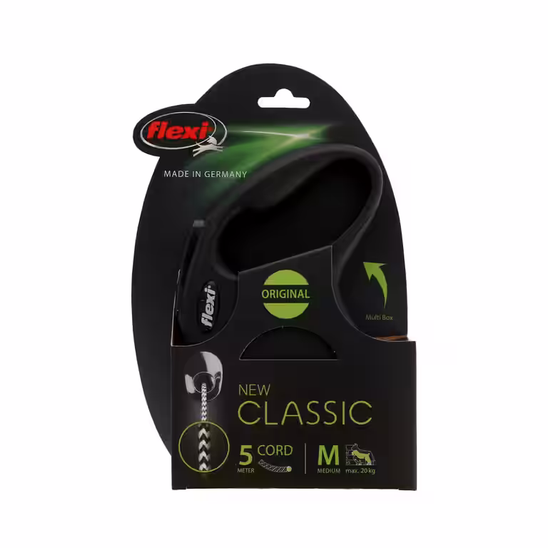 Flexi New Classic Cord svart M