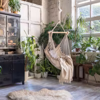 Decorate with green plants