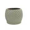 Twisted pot D 26 green