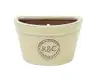 K&C ceramic wall pot D26 sand