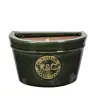 K&C ceramic wall pot D26 green