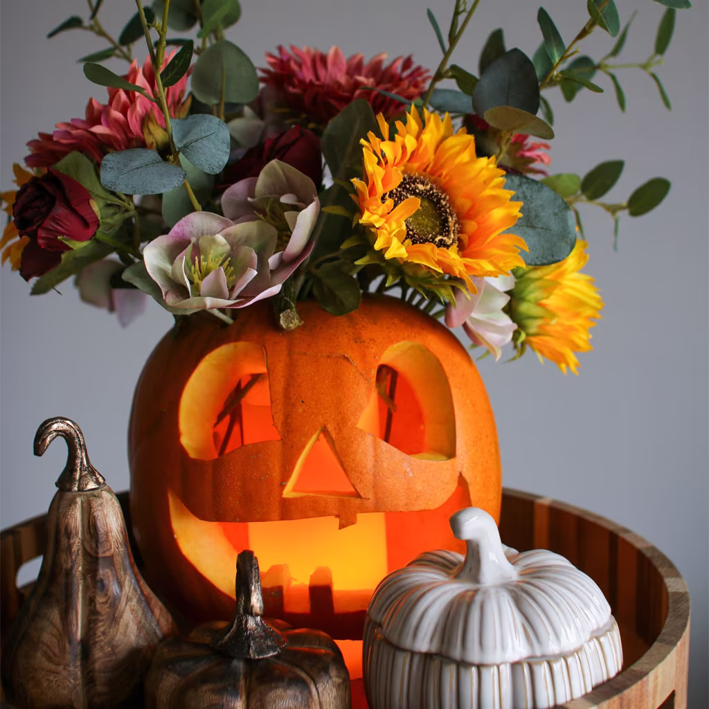 Spooky and stylish: Create your own Halloween pumpkin