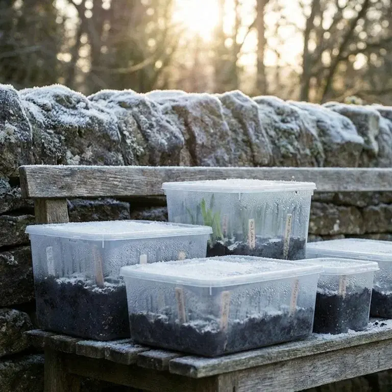 Sow in plastic boxes during the winter and get hardy plants for the spring