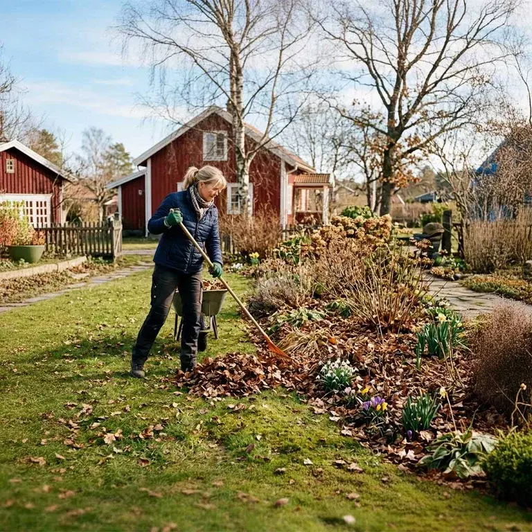 Spring cleaning in the garden