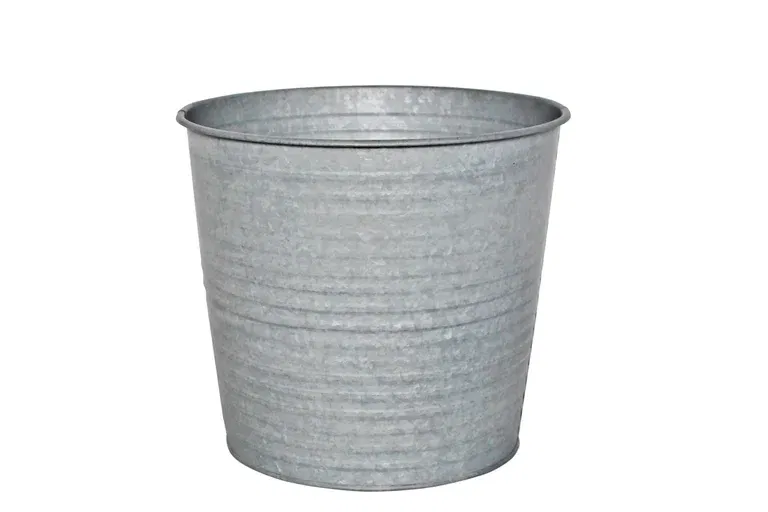 Crewe pot zinc D26 grey