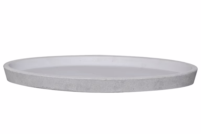Joel saucer cement L44,5X2 grey