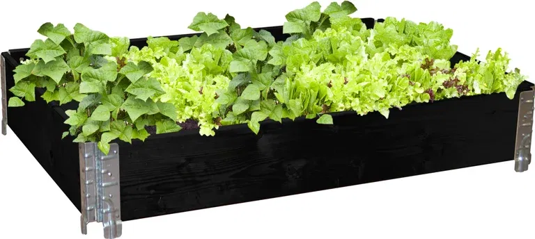 Pallet Collar 80X120 cm Black