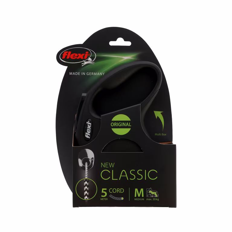 Flexi New Classic Cord svart M