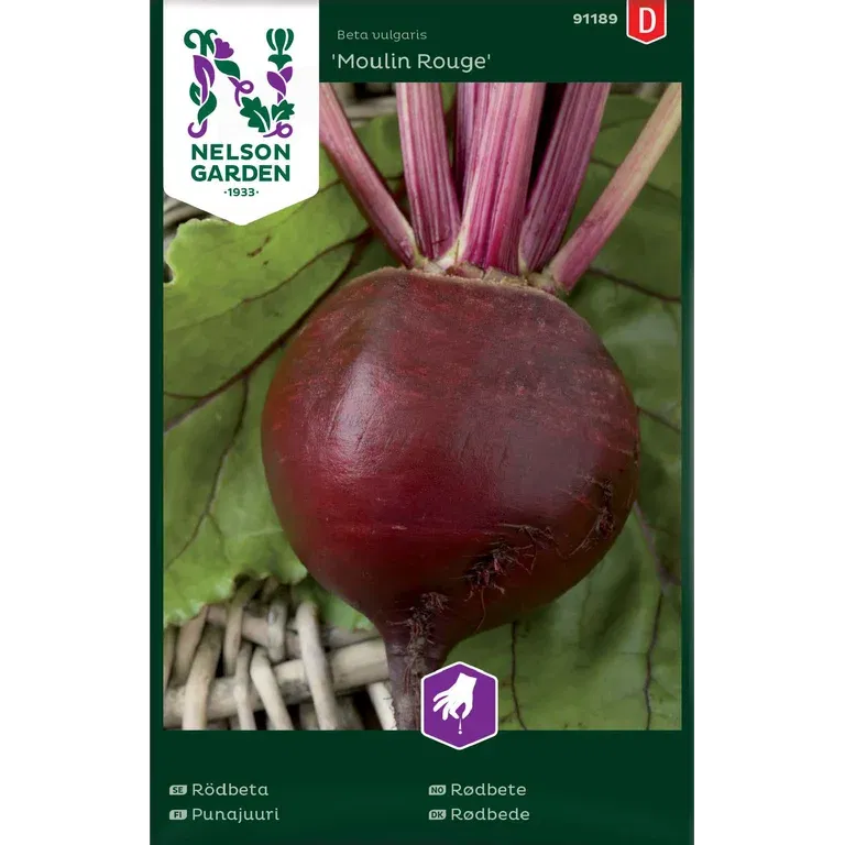 Rödbeta, Moulin Rouge, rund