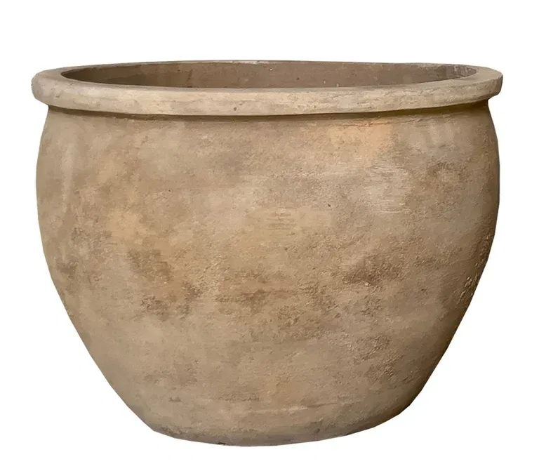 Cory terracotta pot D50 beige
