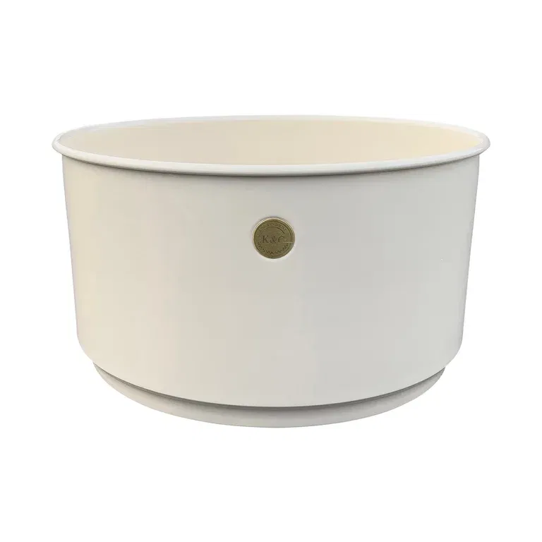 K&C metal bowl D40 beige