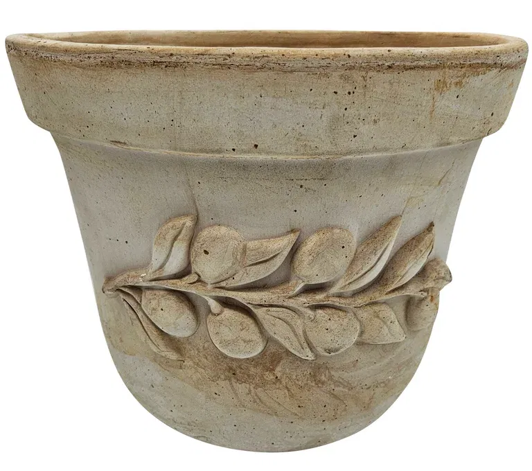 Olive pot D30 terracotta
