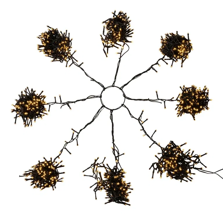 Light chain for pavilion and Christmas tree