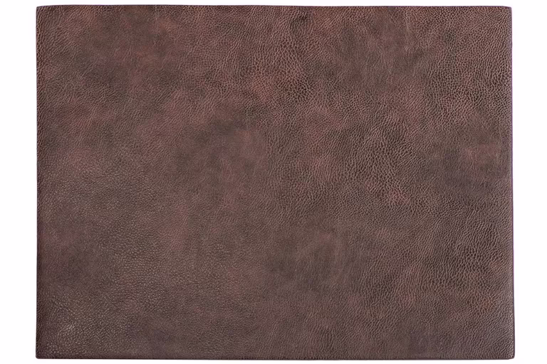 Placemat Artificial Leather Brown 45x33cm