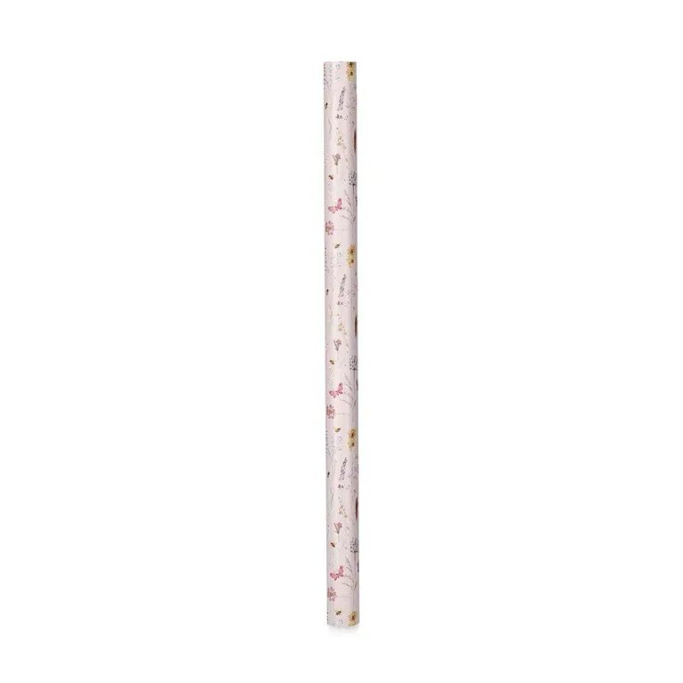 Meadow gift wrap 2M pink