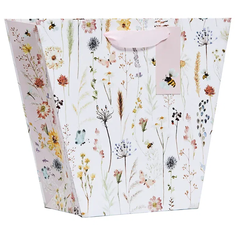 Medow vase bag M cream