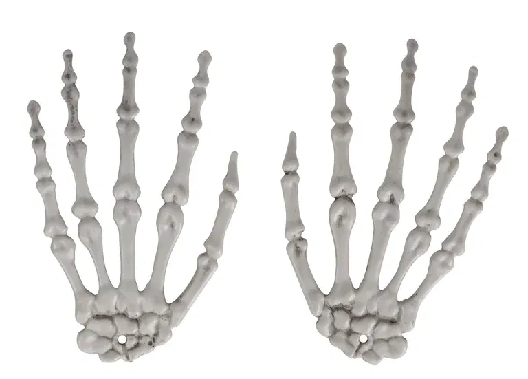 Skeleton hands 2pcs 