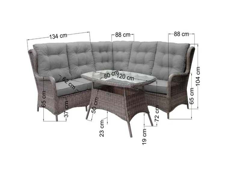 Corner Sofa Set Saltnes