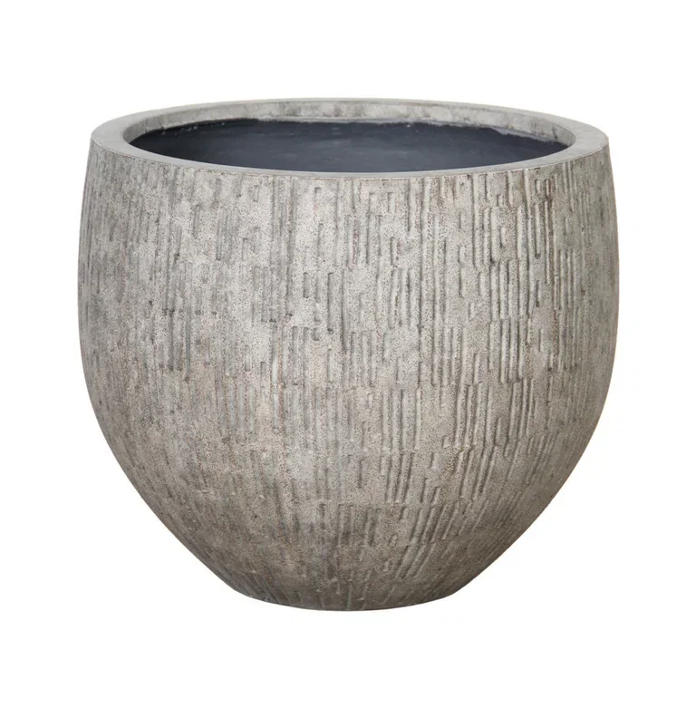 Milo pot D40 grey