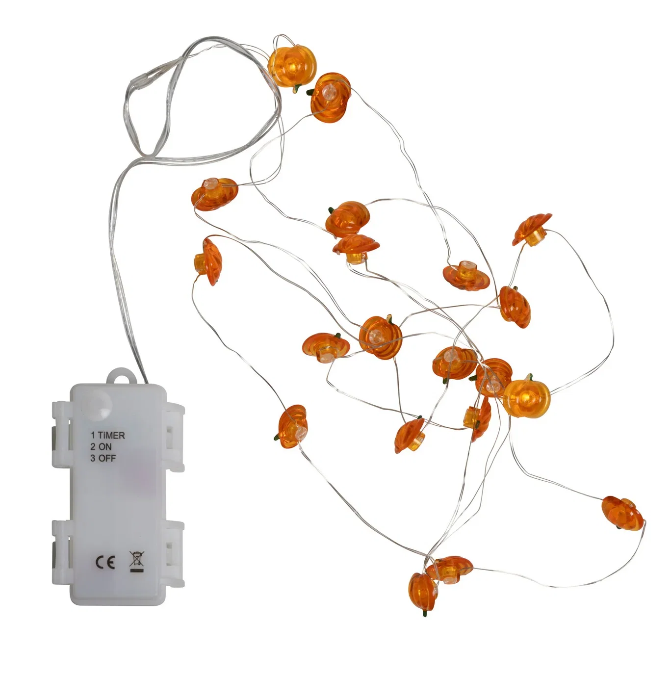 Pumpkin Deco Light chain 200cm 20LED