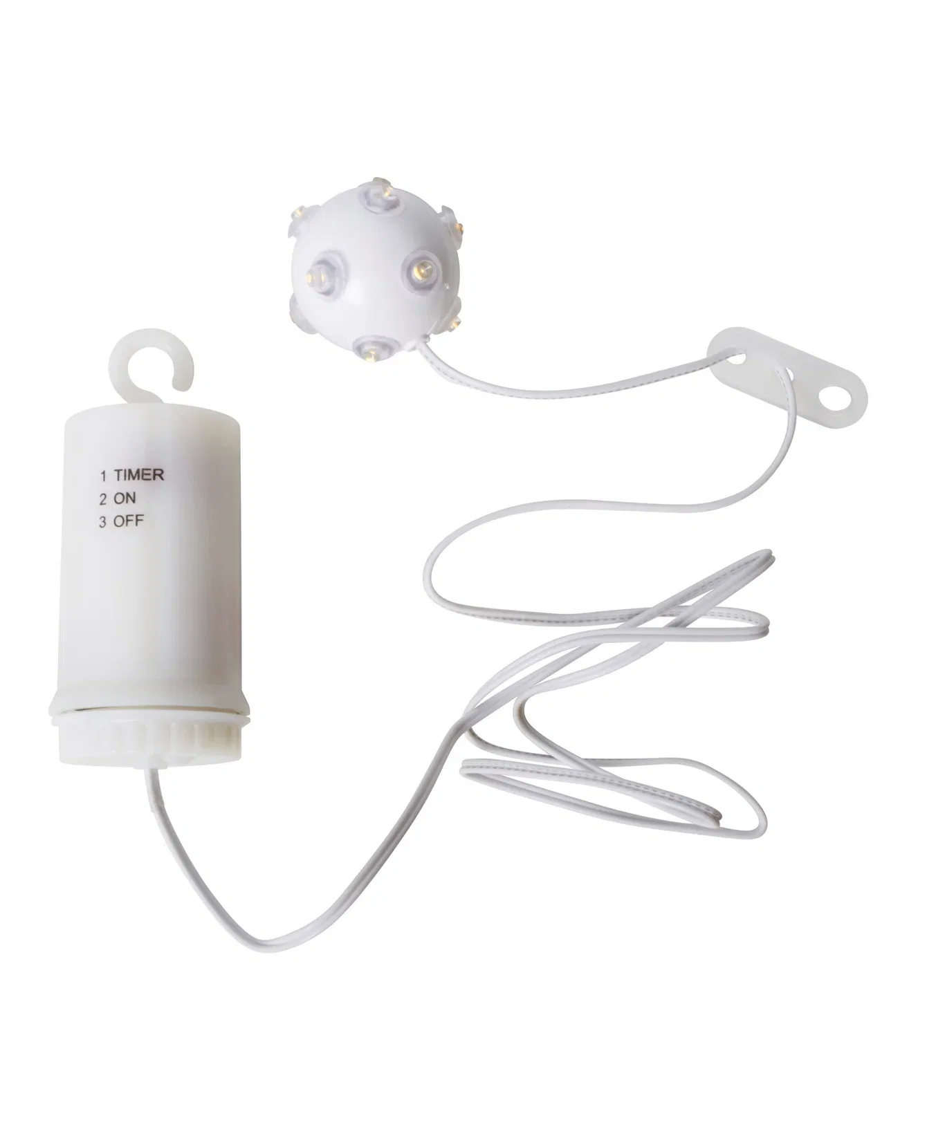 Battery operated light source for Advent star