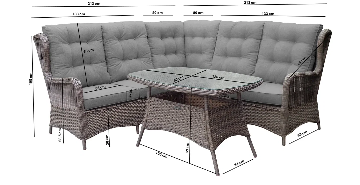 Corner Sofa Set Saltnes