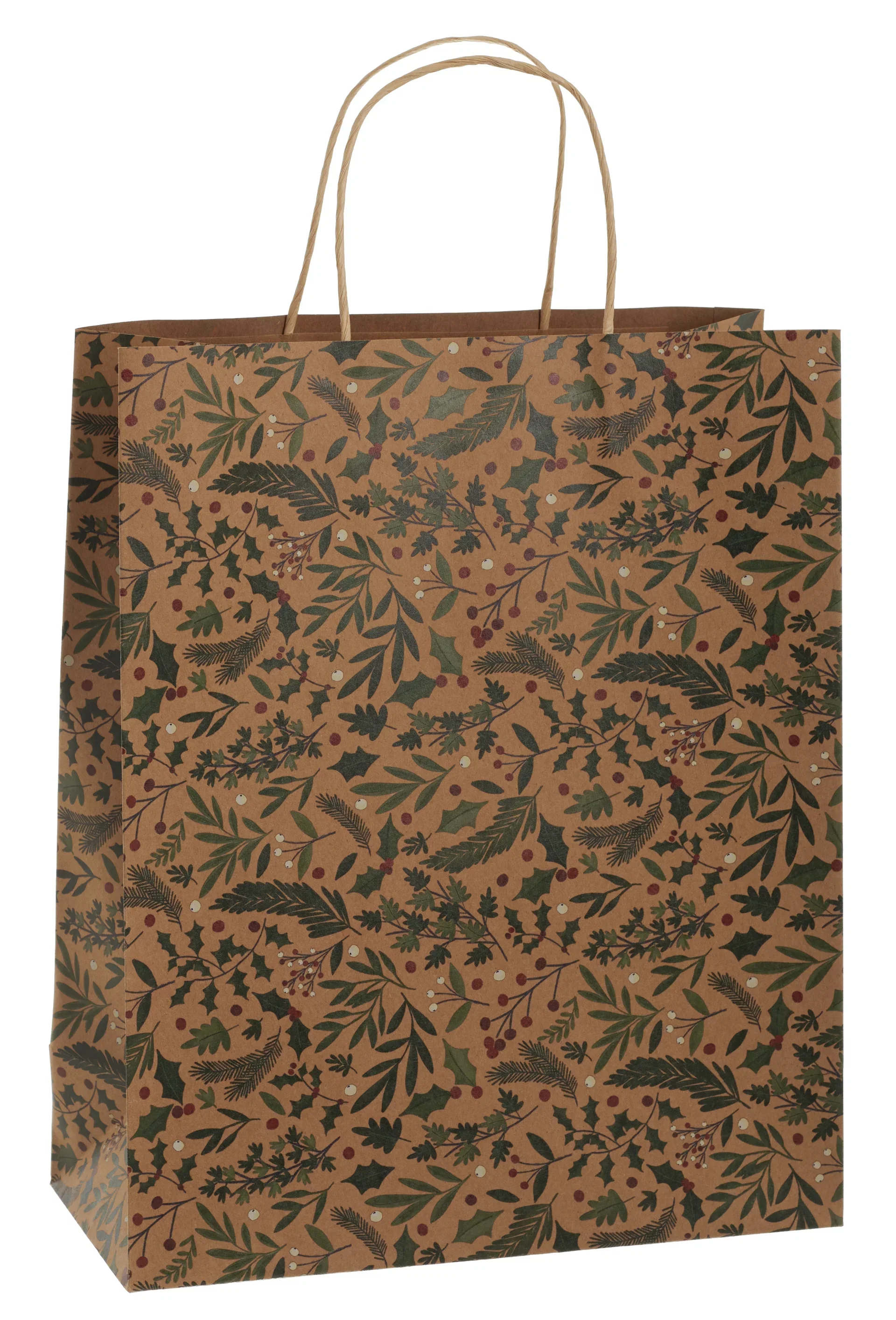 Gift bag Kraft branch