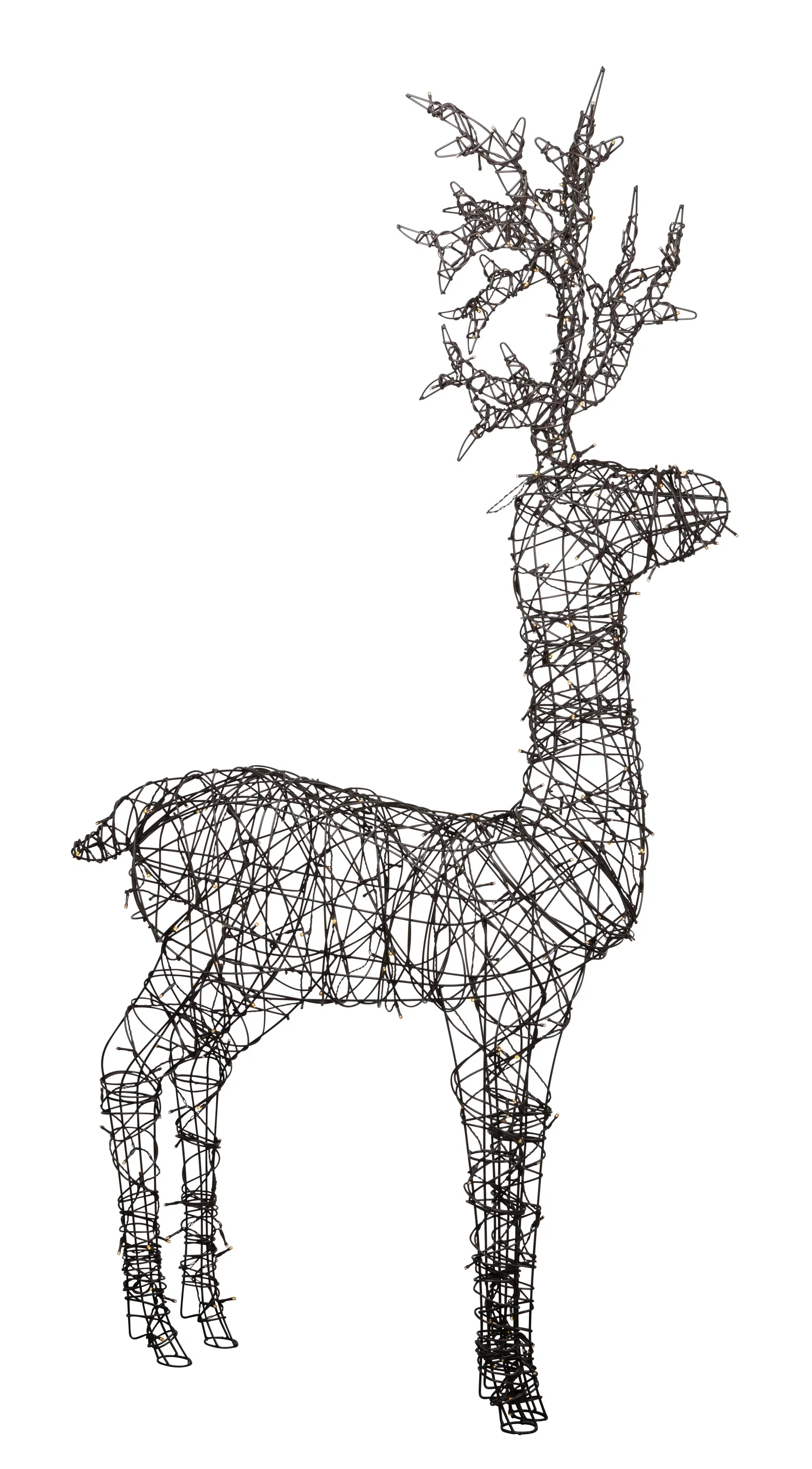 Reindeer Rattan LED