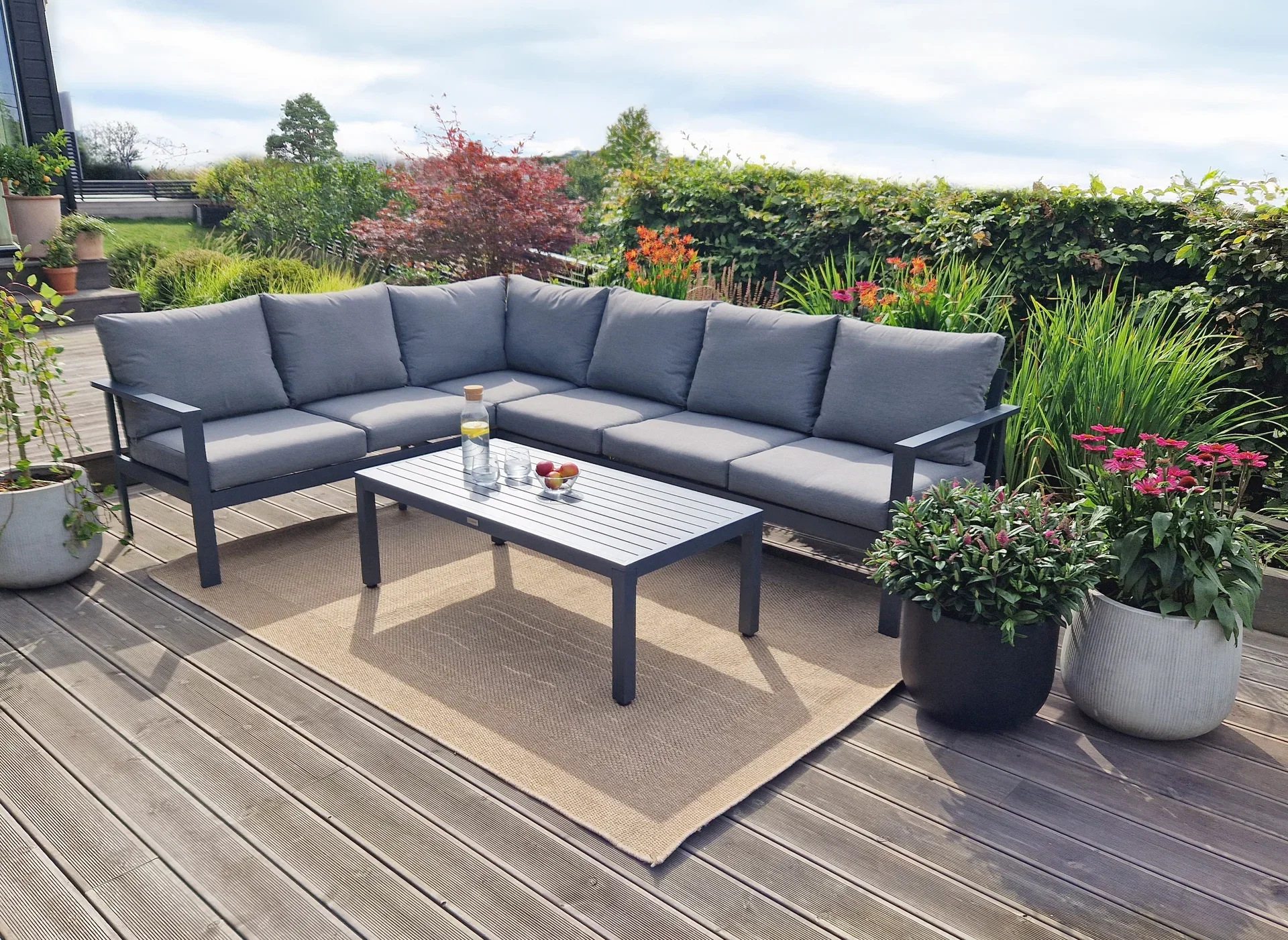 Oslo Corner Set Antracite