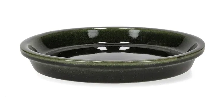 K&C ceramic saucer D28 green