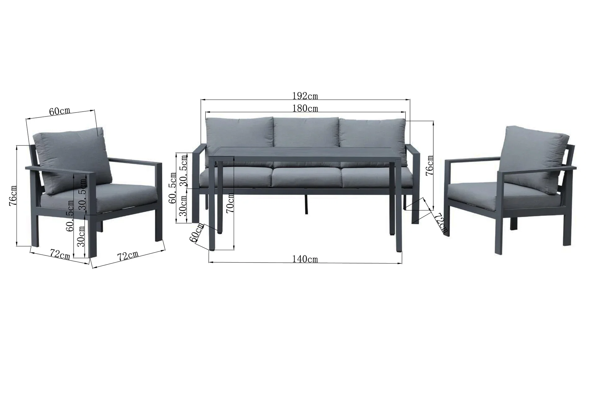 Sofa Set Oslo