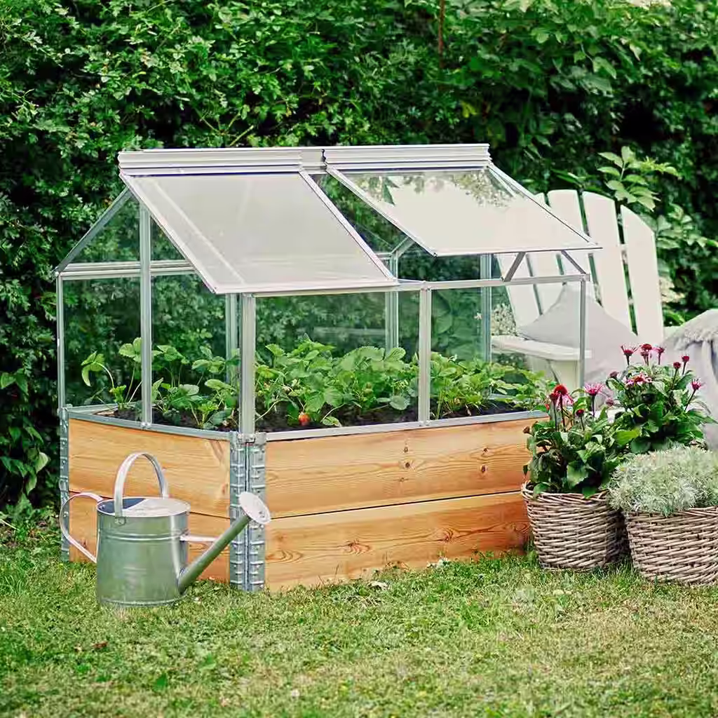 Extend the growing season with pallet collar greenhouses