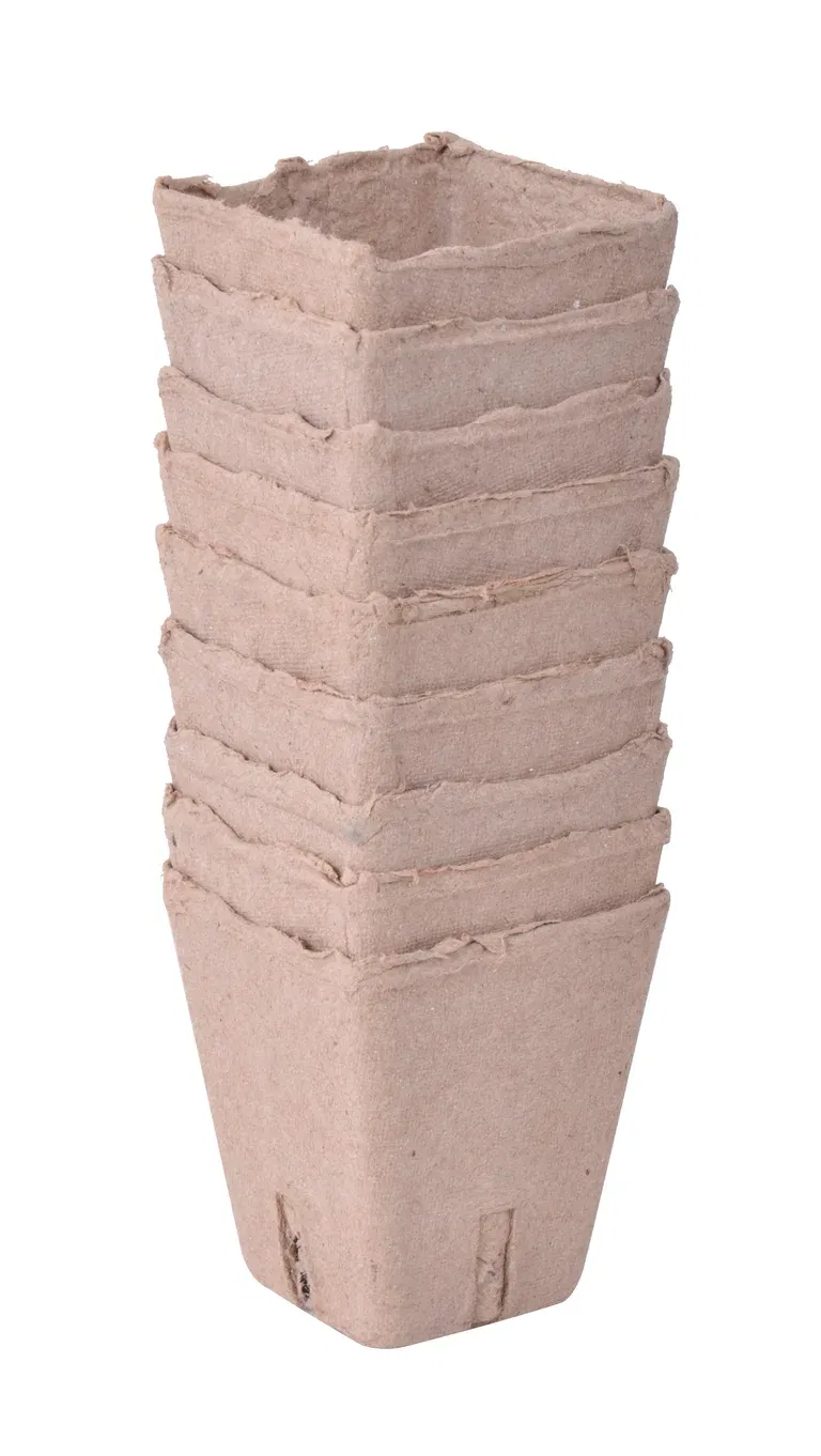 Square Fibre Pot 4,5 x 4