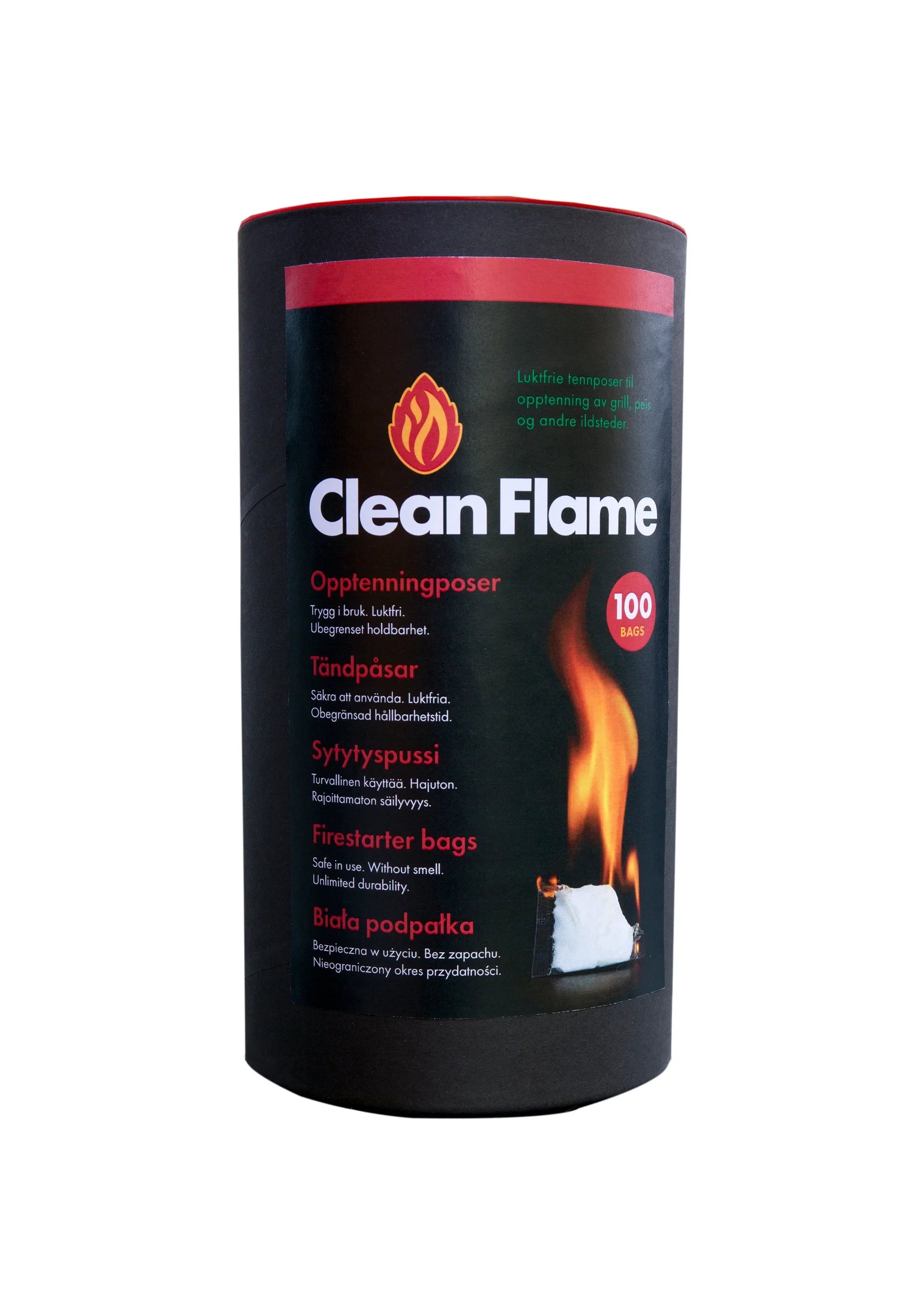 Fire Bags Clean Flame 100.