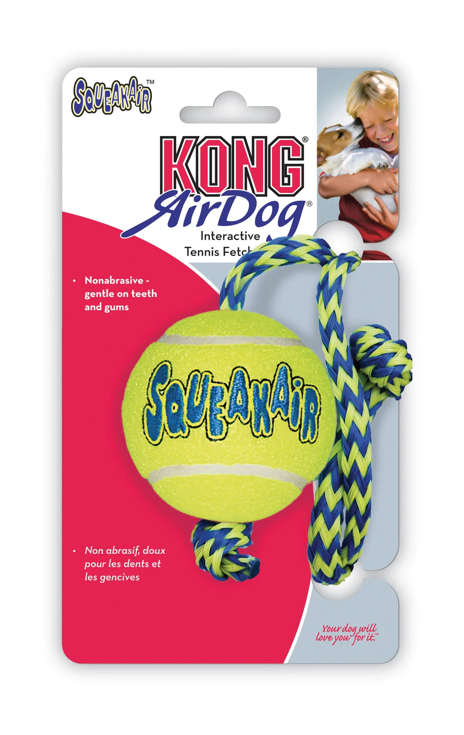 Kong Tennisball med tau M