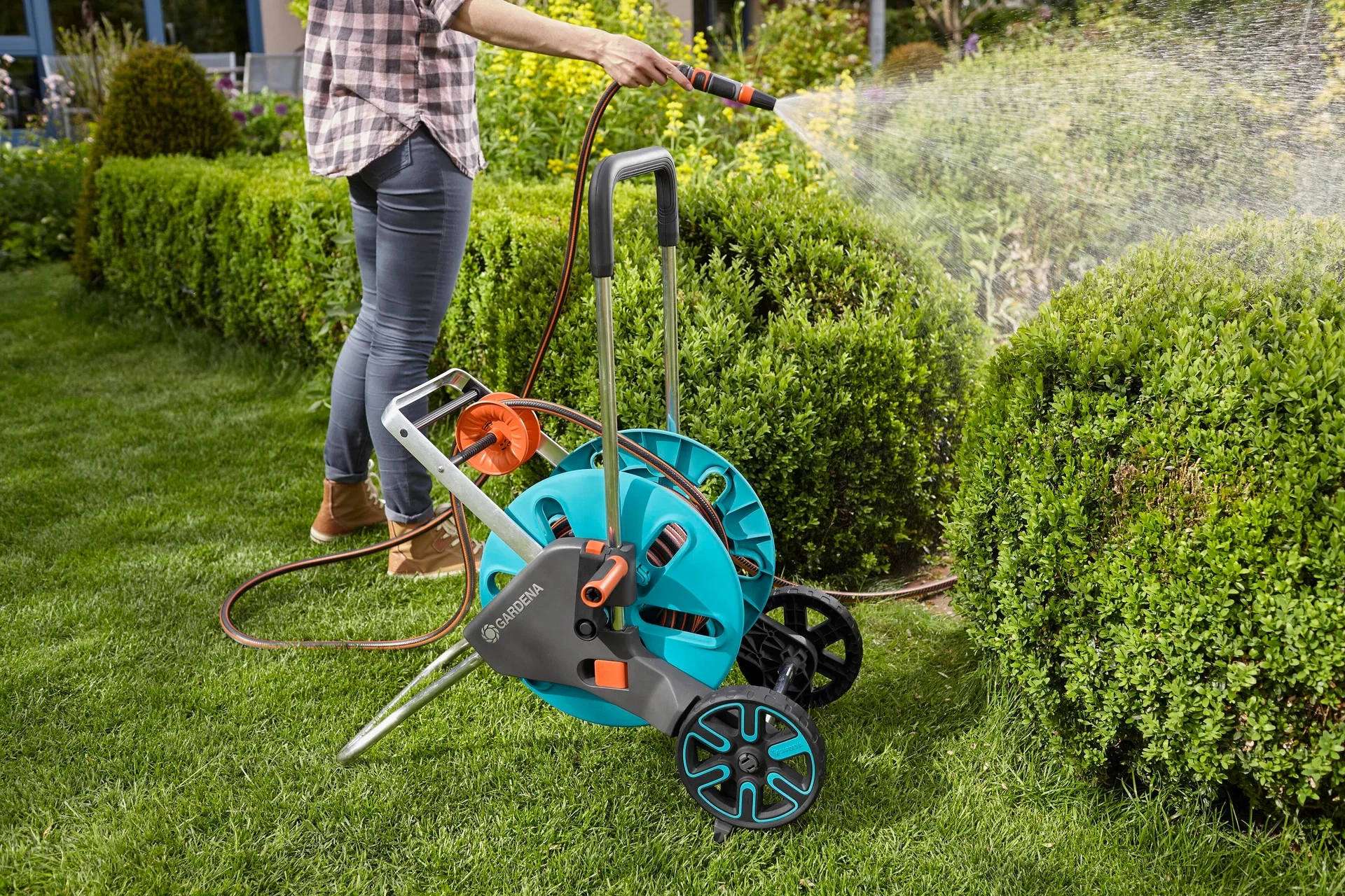 Hose Trolley AquaRoll M Easy S