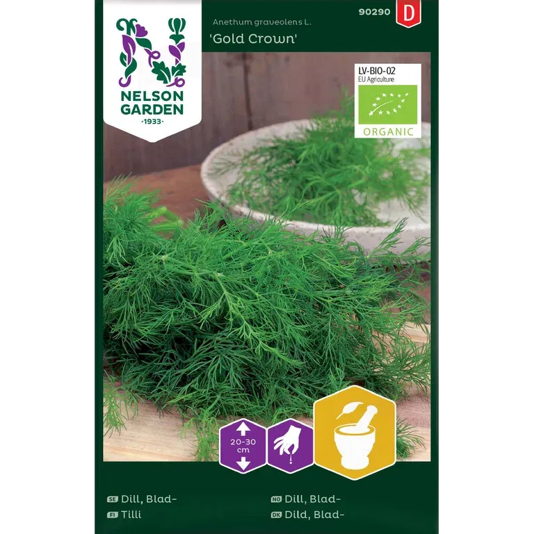 Dill, Blad-, Gold Crown, Organ