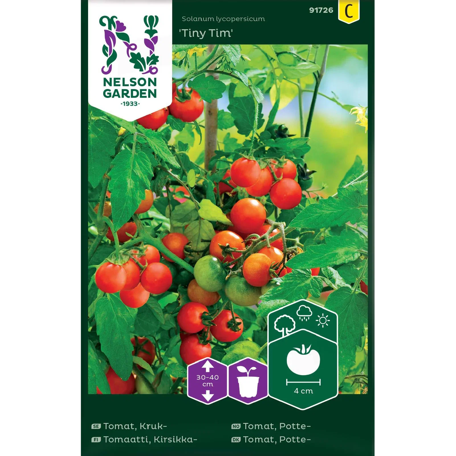 Tomat, Körsb.-, Tiny Tim