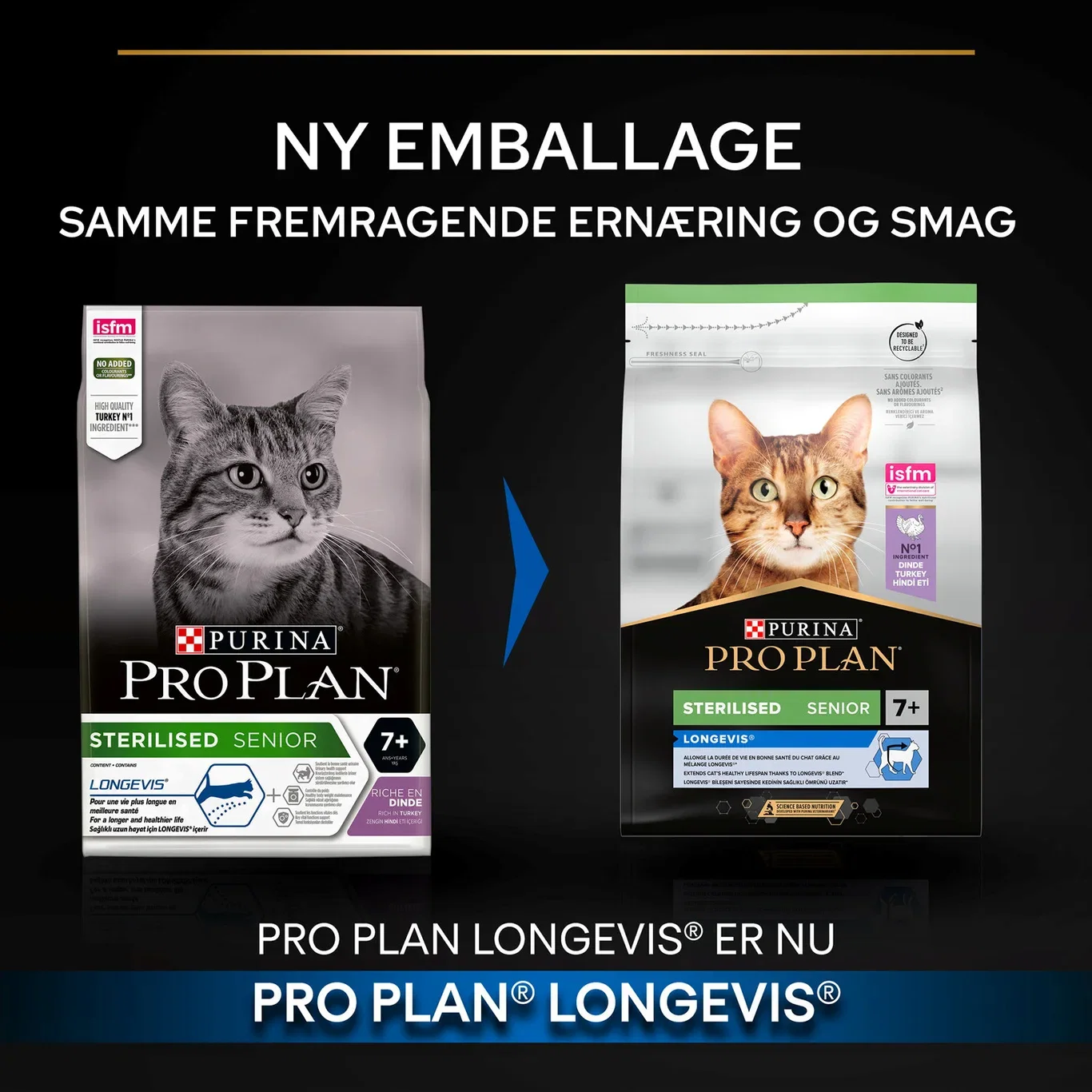 Pro Plan Cat Sterilised 7+ Turkey 10kg