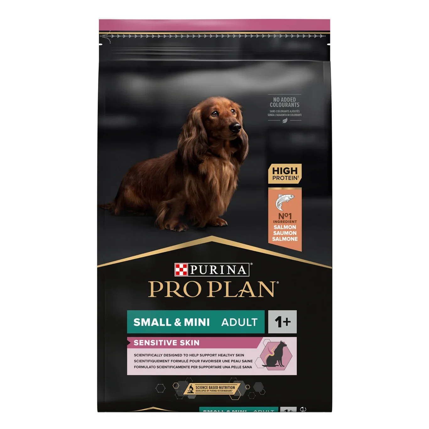Pro Plan Small & Mini Adult Dog Sensitive Skin Rik på la