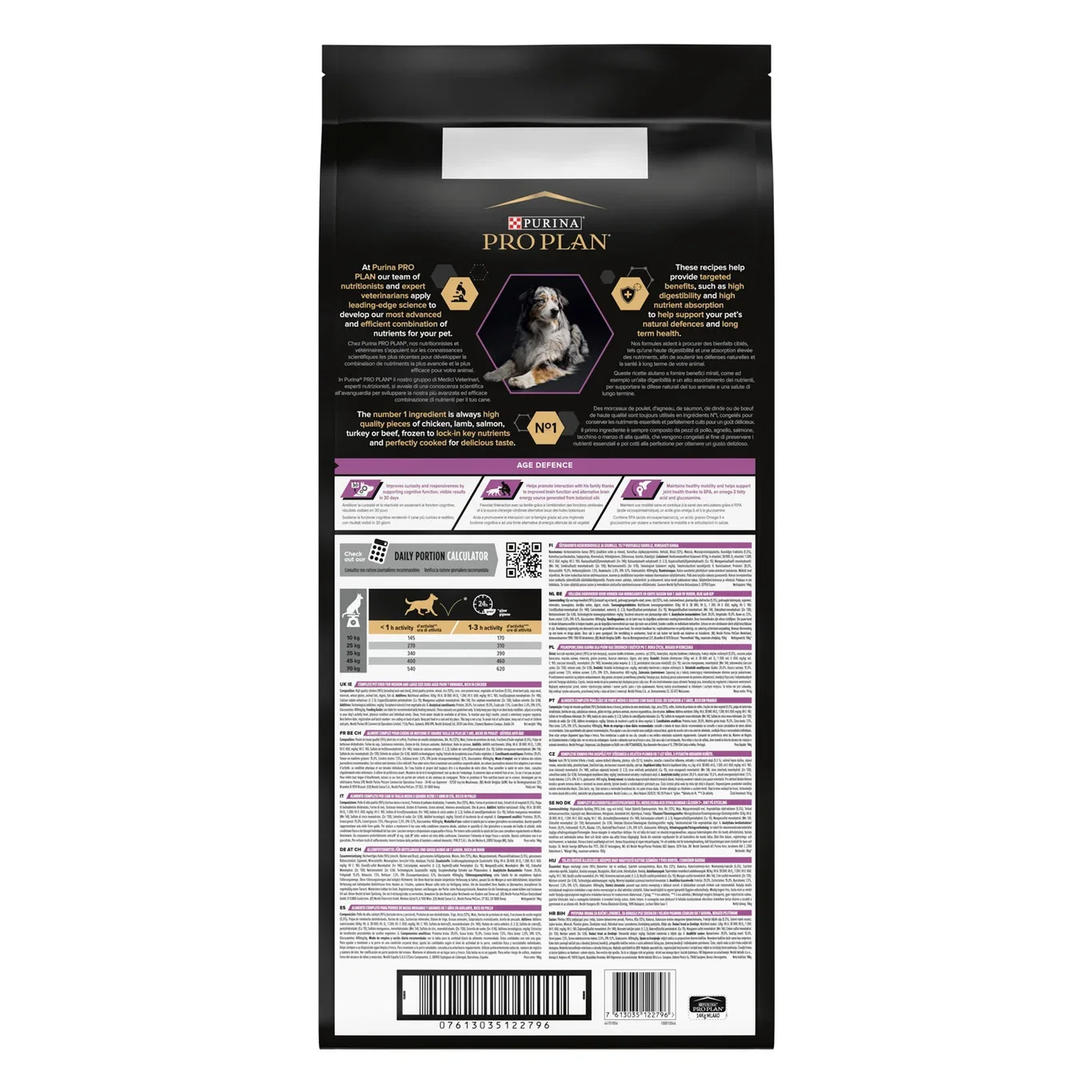 PRO PLAN Medium & Large ADULT 7+ - OPTIAGE 14kg