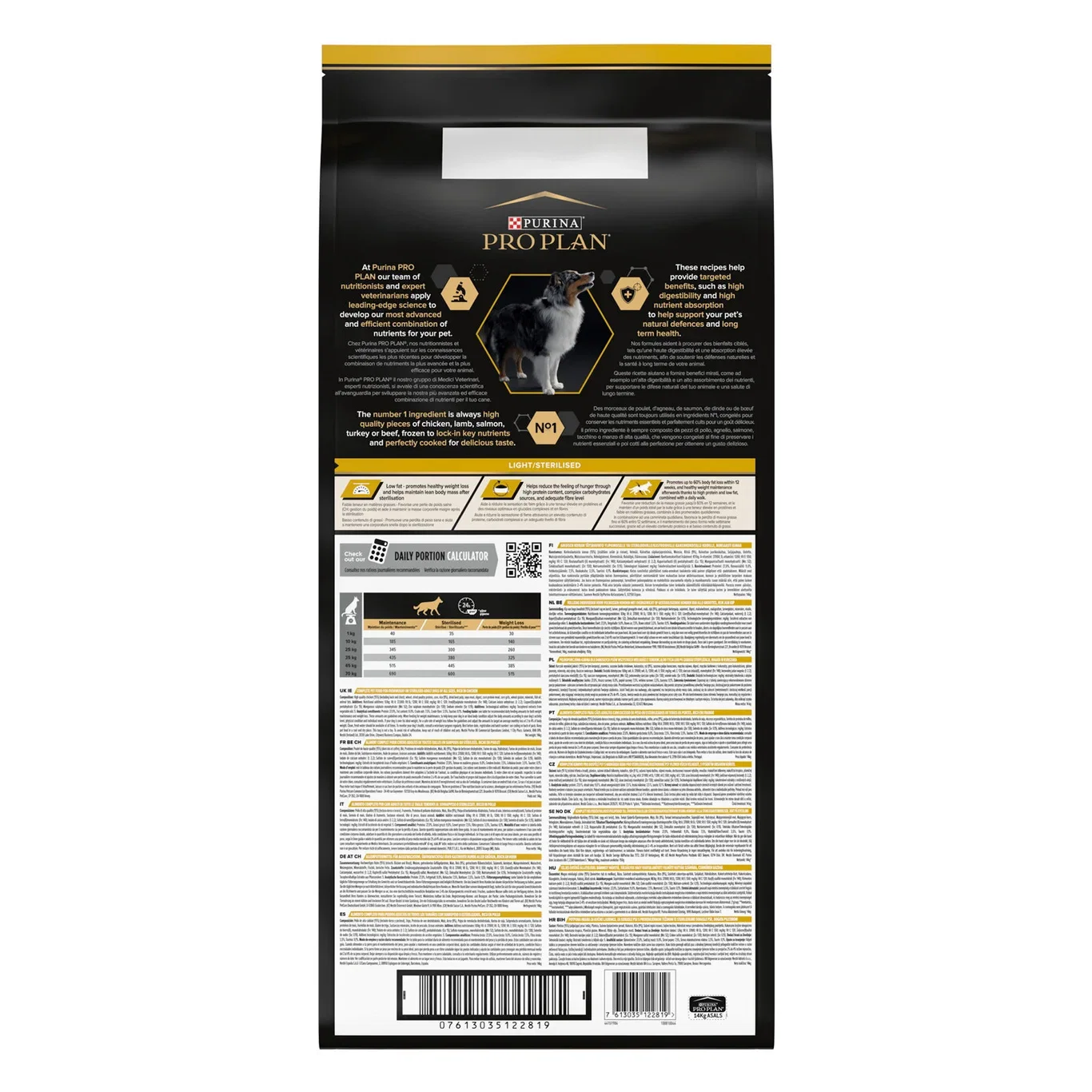 PRO PLAN ALL SIZES ADULT - OPTIWEIGHT 14kg