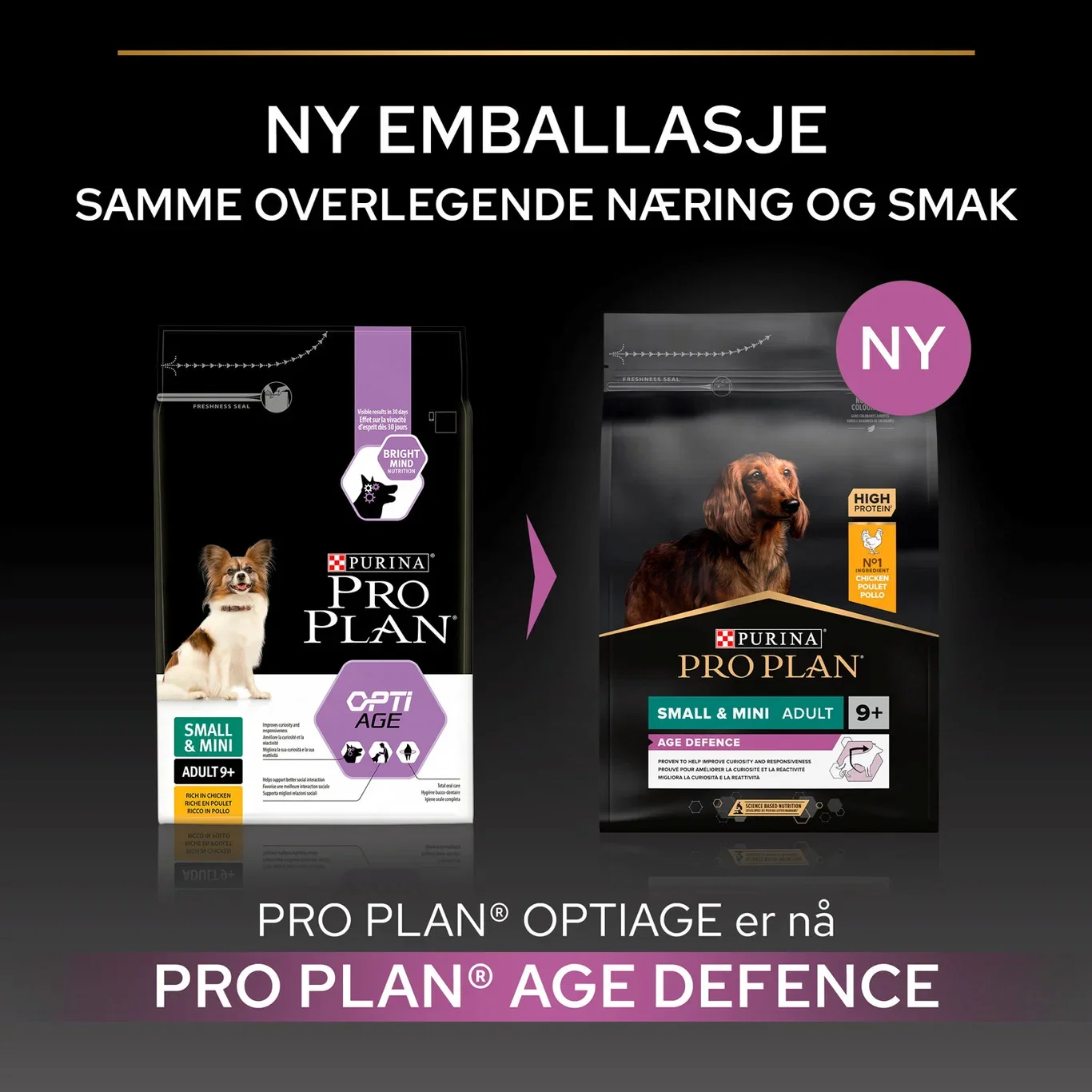 PRO PLAN Medium & Large ADULT 7+ - OPTIAGE 14kg